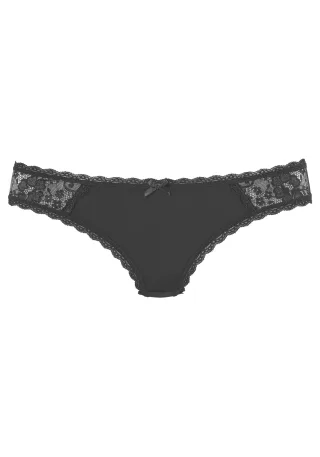 LASCANA - LASCANA String 1xblack - Gr. - 42