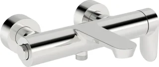 Hansa Einhandmischer Wafü und Brausebatterie HANSAGENESIS, 3744 verchromt, 37442207 37442207
