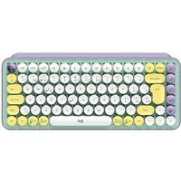 Logitech POP Keys Kabellose mechanische Tastatur-personalisierbaren Emoji-Taste PC-Tastatur