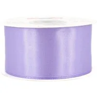 Creativery Satinband, Satinband 38mm x 25m Rolle Flieder