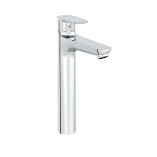VitrA Flow Soft Einhebel-Waschtischmischer Höhe 29 cm Einlochmontage Chrom,A43010EXP A43010EXP
