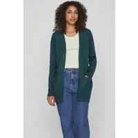 Vila Strickjacke VIRIL OPEN L/S KNIT CARDIGAN - NOOS Viskosemischung, regular fit