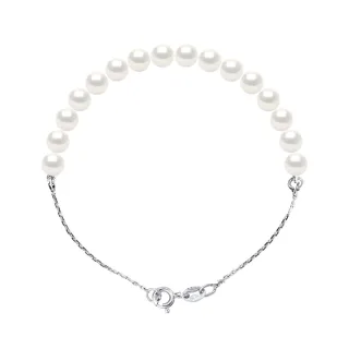 Armband echte Süßwasser-Zuchtperle rund 6-7 mm