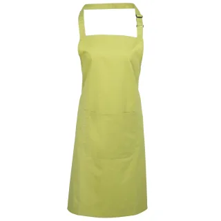 Premier Ladies/Womens Colours Bip Schürze mit Tasche (2er-Pack) (Limette)