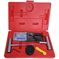 HELO24 Reifen-Reparaturset Reifen-Reparatur-Set ROT