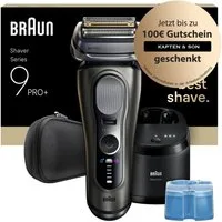 Braun Elektrorasierer 9655cc, Pro-SensoAdapt-Technologie, Ultra-precise Klingen, wasserdicht