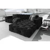 Sofa Dreams Ecksofa Polster Design Sofa Samtstoff Menorca L Form kurz Stoffsofa, Loungesofa