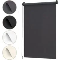 Rollo Seitenzugrollo Verdunkelungsrollo ohne Bohren verdunkelnd Rollo, Sekey, Klemmfix, Klemmfix, Seitenzugrollo,Sonnenschutz&Sichtschutz, Stoffbreite=Bestellbreite-4cm