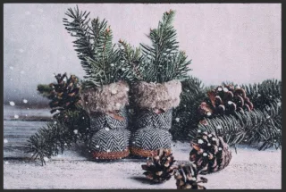 Fussmatte Weihnachten 4558 | Größe: 60 cm x 45 cm