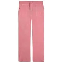 Juicy Couture Sweathose DEL RAY TRACK PANTS Damen Trainingshose Damen, Sweathose, Velour, Jogginghose mit Glitzer, Sale