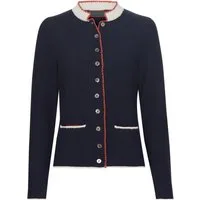 Reitmayer Strickjacke Strickjacke mit Rückenfalte