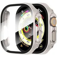 SmartUP Smartwatch-Hülle 2X Hülle für Apple Watch Ultra 3 / Ultra 2 / Ultra 49mm Case Display 49mm, kompletter Rundumschutz