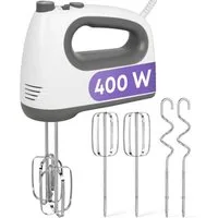 BOMANN Handmixer HM 6054 CB, mit kraftvollen 400 Watt-Motor, 5 Stufen