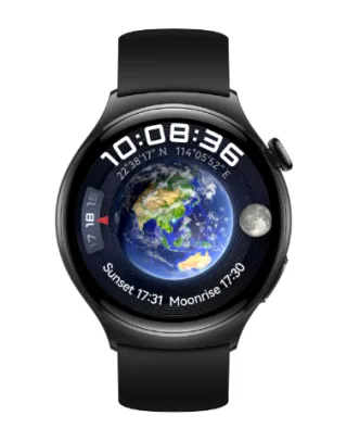 Huawei Watch 4 Black Fluoroelastomer Strap | 55020amn |