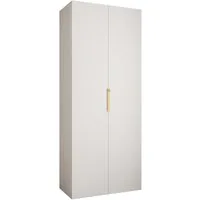 ABIKS MÖBEL Drehtürenschrank COMO 4 Schlafzimmerschrank mit Kleiderstange und Regalen