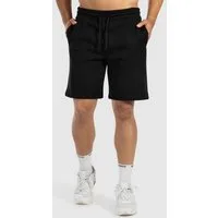 Smilodox Shorts Chaise, Kurze Freizeithose, 100% Baumwolle, 480 GSM Sweat-Qualität elastischer Bund, Kordelzug & Backpocket, Bequeme Trainingshose
