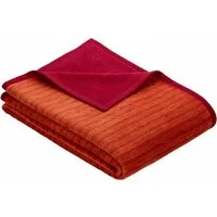 Wohndecke Fano, IBENA, mit Streifen versehen, Kuscheldecke