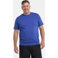 Men Plus T-Shirt T-Shirt Bauchfit Basic Halbarm