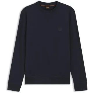 Boss - "Westart" Sweatshirt für Herren, Rundhalsausschnitt, Premium-Baumwolle (Dunkelblau)