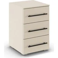 OTTO home Nachtkommode Nachttisch Nachtschrank Schubladen Sideboard Schubladenkommode AVOLA (Breite 40 cm inkl. SOFT-CLOSE-FUNKTION mit Dekorfront), mit 3 geräumigen Schubladen für viel Stauraum MADE IN GERMANY