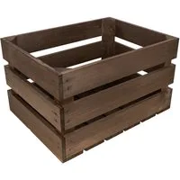 Creative Deco Holzkiste Kiste Holz Deko Holzkiste, Obstkiste Weinkisten Apfelkiste