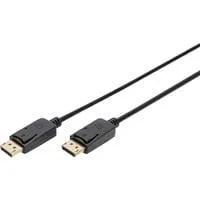 DisplayPort Anschlusskabel, UHD 4K schwarz, 2 Meter