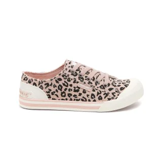Rocket Dog Jazzin Leon Leopard Damen Freizeitschuh Hellrosa