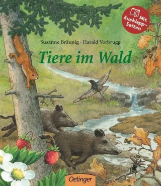 Tiere im Wald: Pappbilderbuch ab 2 Jahren