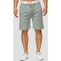 Indicode Chinoshorts Herren Kelowna Chino Shorts Herrenshorts mit elastischem Bund und Kordelzug