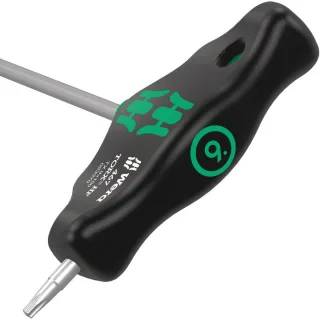 Wera 467/7 TORX HF Set 1 Schraubendrehersatz Quergriff TORX Schraubendreher + Haltefunktion, 7-tlg - 05023452001