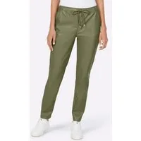 heine Jerseyhose Lederimitat-Hose normal