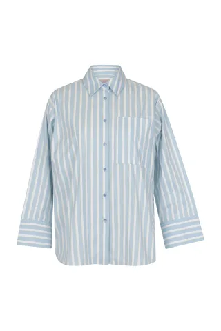 Studio Anneloes - Erin stripe blouse multi color - Gr. - M