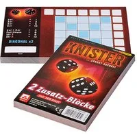 Cartamundi Spiel Knister – Ersatzblöcke (2er)