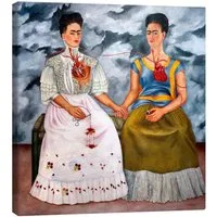Posterlounge Wandbild Die zwei Fridas, 1939, Frida Kahlo, erhältlich als Poster, Leinwandbild, Wandsticker oder Acrylglasbild