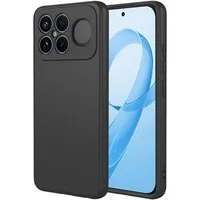 Wigento Handyhülle Für Xiaomi Poco F8 Ultra TPU Silikon Schutzhülle Flexibel Dünn Schwarz, Stilvolle TPU Hülle, präzise Aussparungen, schützend