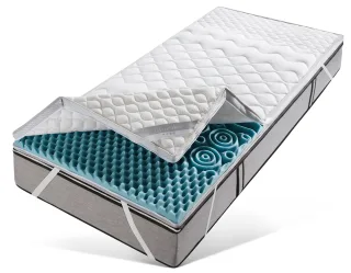 fan Topper "Softly XXL PLUS Silverline" 7-Zonen-Topper in 90x200 cm und weiteren Größen erhältlich