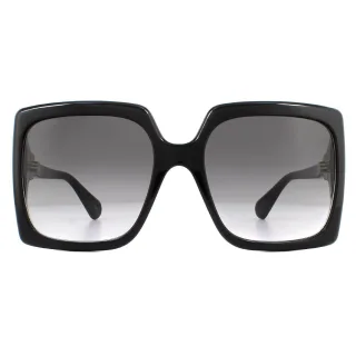 Lunettes De Soleil Gucci GG0876S 001 Dégradé Gris Noir