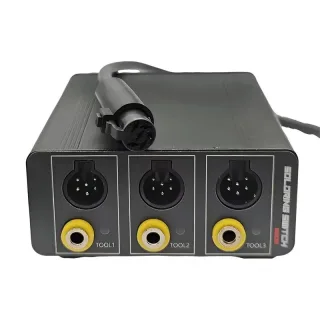 GEEBOON SW03 Soldering Station 3-Channel Switcher Multi-Channel Expansion 3 Working Station For TA305 TC22 JBC