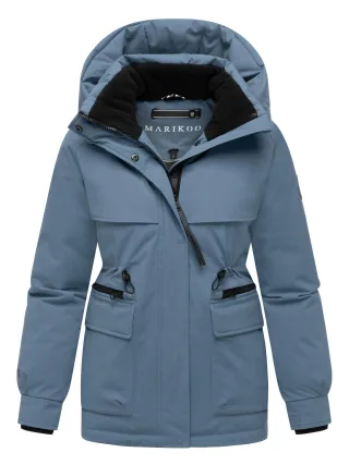 Marikoo Damen Winterjacke Shigaraa mit abnehmbarer Kapuze & Magnettaschen