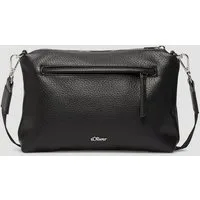s.Oliver Schultertasche Tasche, City-Bag in Leder-Optik mit abnehmbarem Schultergurt