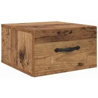 vidaXL Nachttisch Nachttisch Altholz 35 x 35 x 20 cm Holzwerkstoff (1-St)