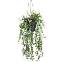 Künstliche Zimmerpflanze Asparagus-Hängeampel Asparagus, Botanic-Haus, Höhe 46 cm