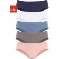Vivance Jazz-Pants Slips (5er-Pack) aus elastischer Baumwoll-Qualität