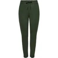 ONLY Stretch-Hose OnlPoptrash Einfarbige Sweathose Stoffhose Jogginghose