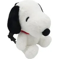 Snoopy Rucksack Kinder Plüsch Tasche Kuschelrucksack für Kindergarten 28 cm