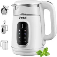 ecosa Wasserkocher EO-698, 1.7 l, 2200 W, Kalkfilter im Deckel integriert