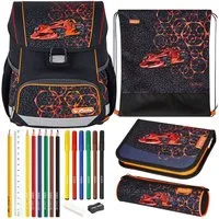 Herlitz Schulranzen Set Loop Plus 10-teilig 2026 Jungen Mechanic