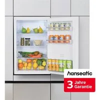 Hanseatic Einbaukühlschrank HEKS8854E, 88 cm hoch, 54 cm breit, inkl. 3 Jahre Herstellergarantie