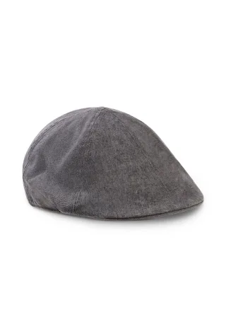 camel active - Flat Cap aus Leinen-Mix dark navy - Gr. - XL
