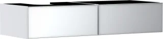 Hansgrohe Xevolos E Waschtischunterschrank Mattweiß 1370/550 mit 2 Schubkästen für Konsole mit Aussc 54319320